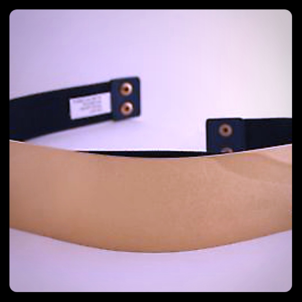 Silver Mirror Metal Belt